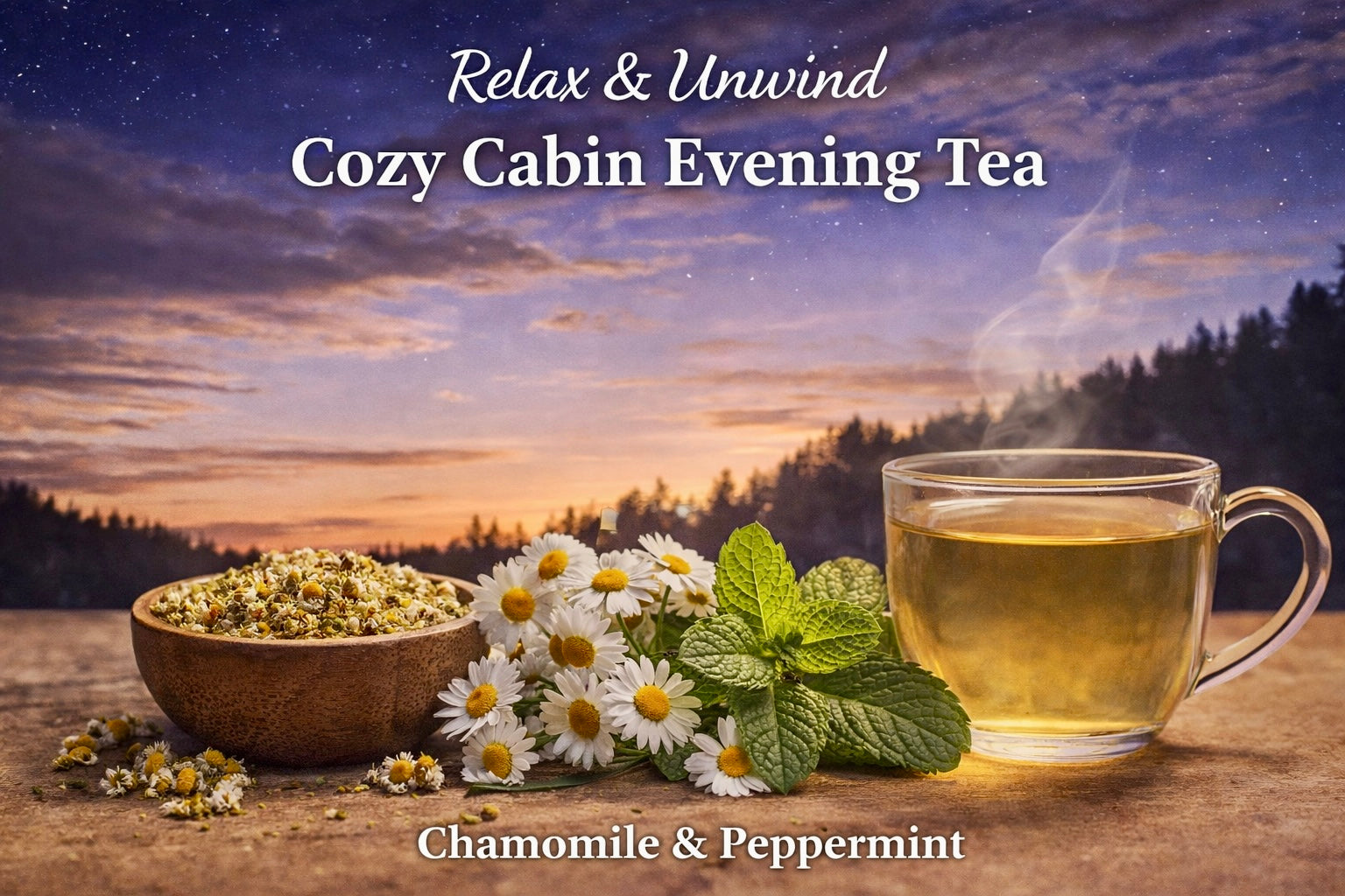 Cozy Cabin Calm Evening Blend (Relaxation)