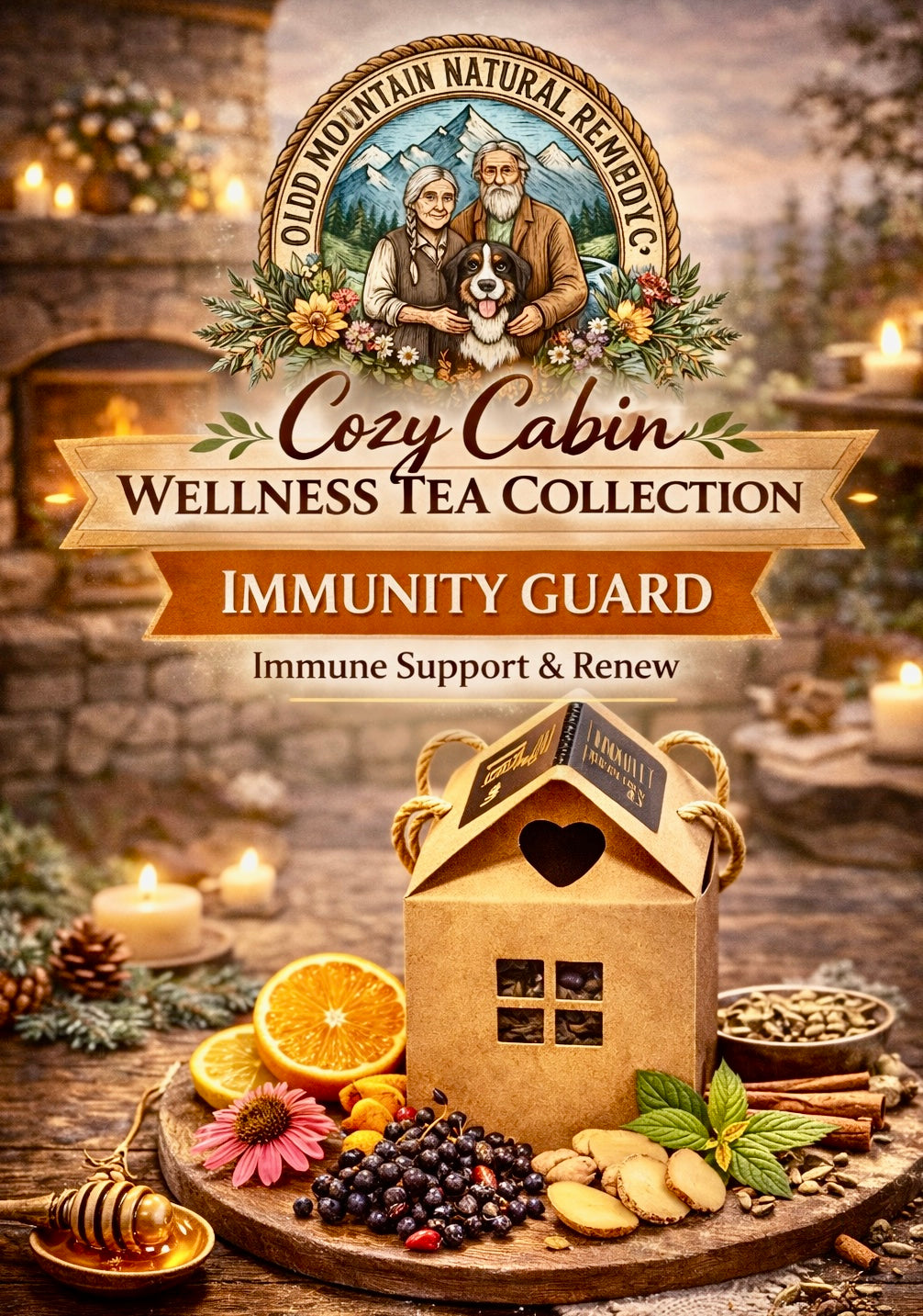 COZY CABIN Wellness Blend (Immunity Guard)