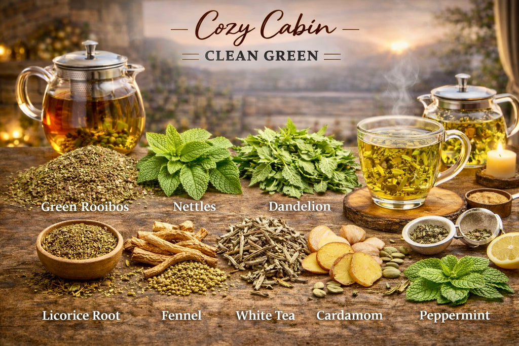 Cozy Cabin Clean Green