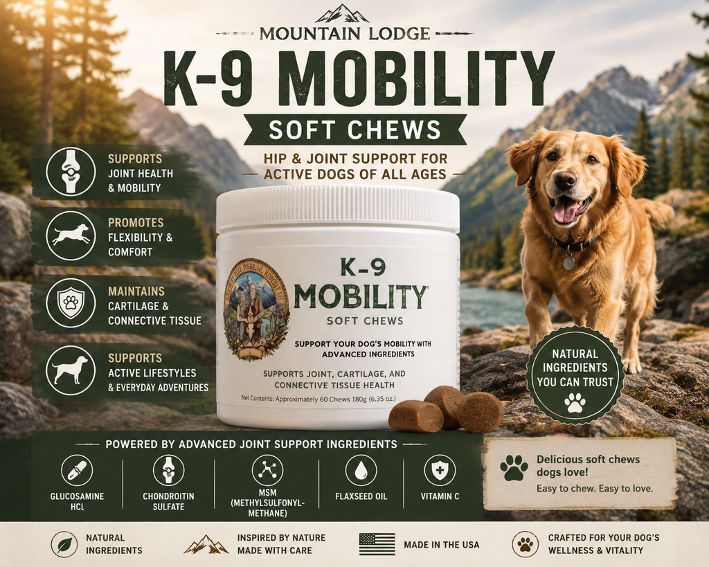 K-9 Mobility Chews – Joint comfort and flexibility