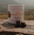 K-9 Allergy EASE – Natural support for itchy, sensitive skin with quercetin, turmeric, and probiotics